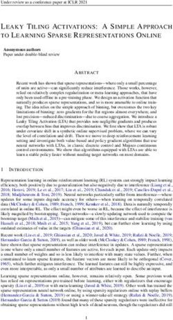 LEAKY TILING ACTIVATIONS: A SIMPLE APPROACH TO LEARNING SPARSE REPRESENTATIONS ONLINE