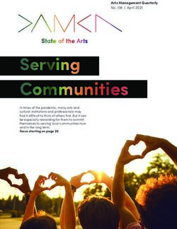 Communities Serving - Arts Management Network
