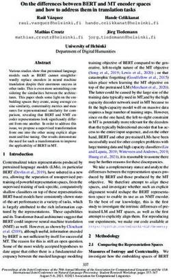 On the differences between BERT and MT encoder spaces and how to address them in translation tasks