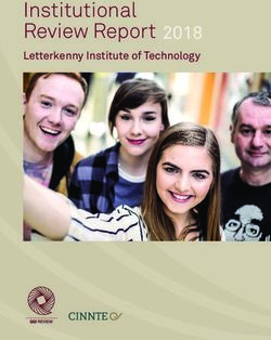 Institutional Review Report - 2018 Letterkenny Institute of Technology - QQI