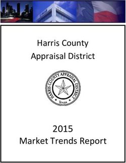 2015 Market Trends Report - Harris County Appraisal District