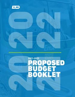 PROPOSED BUDGET BOOKLET 2021-2022 - Full Spreads