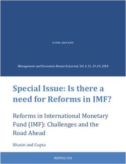 Fund (IMF): Challenges and the - Bhasin and Gupta HATASO, USA - Management and ...
