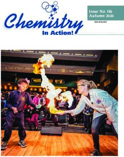 Issue No. 116 Autumn 2020 - Institute of Chemistry of Ireland