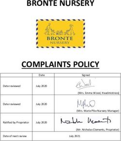BRONTE NURSERY COMPLAINTS POLICY - Date Signed