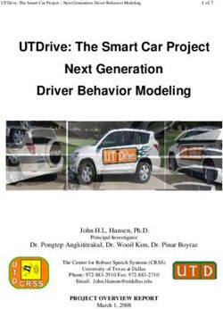 UTDrive: The Smart Car Project Next Generation Driver Behavior Modeling