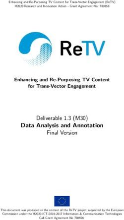 Data Analysis and Annotation - Deliverable 1.3 (M30)