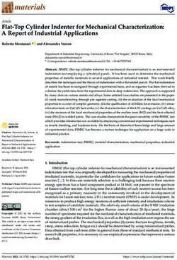 Flat-Top Cylinder Indenter for Mechanical Characterization: A Report of Industrial Applications - MDPI