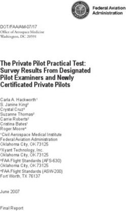 The Private Pilot Practical Test: Survey Results From Designated Pilot Examiners and Newly Certificated Private Pilots