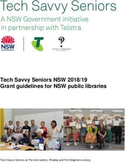 Tech Savvy Seniors NSW 2018/19 Grant guidelines for NSW public libraries - State Library of ...