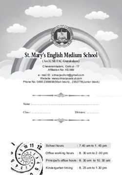 St. Mary's English Medium School - St.Mary's English Medium School
