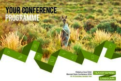 Your conference programme - Palliative Care NSW Biennial State Conference 2016 13-15 October, Broken Hill - Palliative Care NSW ...
