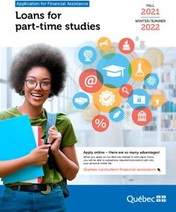 Loans for part-time studies - Aide financière aux ...