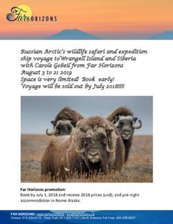 Russian Arctic's wildlife safari and expedition ship voyage toWrangell Island and Siberia with Carole Gobeil from Far Horizons August 3 to 21 2019 ...