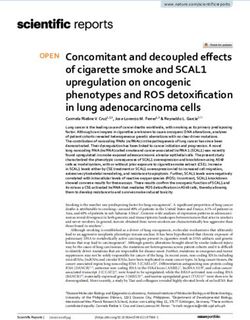 Concomitant and decoupled effects of cigarette smoke and SCAL1 upregulation on oncogenic phenotypes and ROS detoxification in lung adenocarcinoma ...