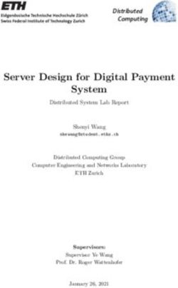 Server Design for Digital Payment System