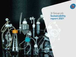 3i Group plc Sustainability report 2021
