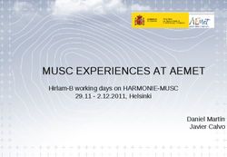 MUSC EXPERIENCES AT AEMET - Hirlam-B working days on HARMONIE-MUSC 29.11 - 2.12.2011, Helsinki Daniel Martín Javier Calvo