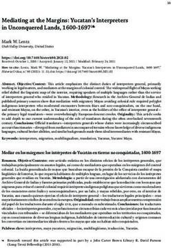 Mediating at the Margins: Yucatan's Interpreters in Unconquered Lands, 1600-1697