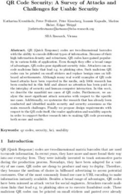 QR Code Security: A Survey of Attacks and Challenges for Usable Security