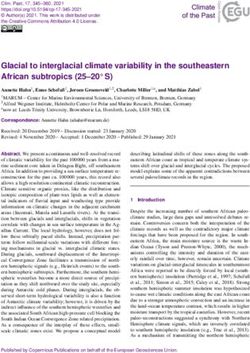 Glacial to interglacial climate variability in the southeastern African subtropics (25-20 S) - CP