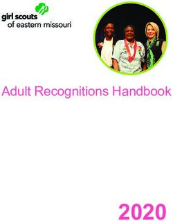 Adult Recognitions Handbook - Girl Scouts of Eastern Missouri