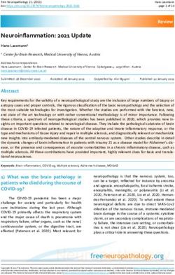 Neuroinflammation: 2021 Update