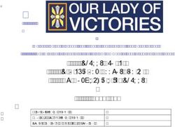 School Charter Strategic and Annual Plan for Our Lady of Victories School 2017 -20