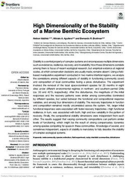 High Dimensionality of the Stability of a Marine Benthic Ecosystem