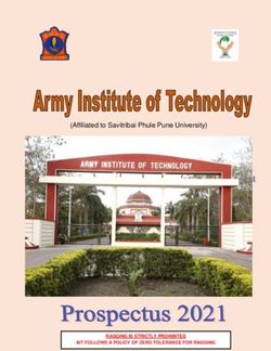 INDEX - (Affiliated to Savitribai Phule Pune University) - Army Institute of Technology