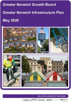 Greater Norwich Growth Board Greater Norwich Infrastructure Plan May 2020