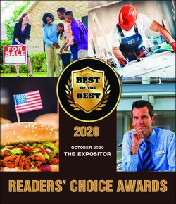 READERS' CHOICE AWARDS - 2020 BESTBEST - Sparta Live