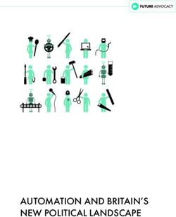 AUTOMATION AND BRITAIN'S NEW POLITICAL LANDSCAPE - Future ...