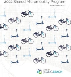 2022 Shared Micromobility Program - Revised February 24, 2022 - City of Long Beach