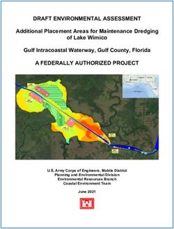 DRAFT ENVIRONMENTAL ASSESSMENT - Additional Placement Areas for Maintenance Dredging of Lake Wimico Gulf Intracoastal Waterway, Gulf County, Florida