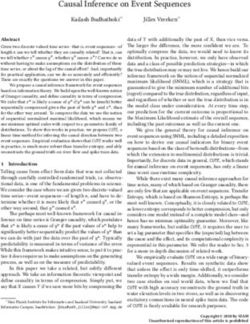 Causal Inference on Event Sequences - Kailash Budhathoki - Exploratory Data Analysis