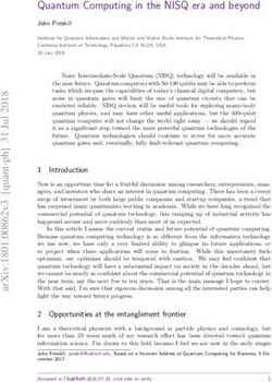 Quantum Computing in the NISQ era and beyond - arXiv