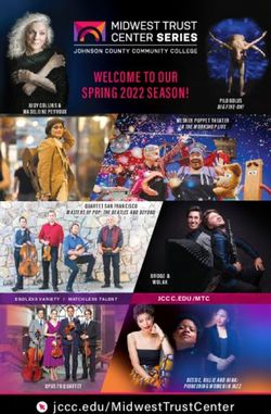 WELCOME TO OUR SPRING 2022 SEASON! - KC Live Theater