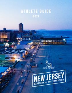 Athlete guide - New Jersey Marathon