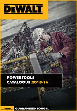DeWALT Powertools Catalogue 2015-16