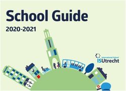 School Guide 2020-2021 - International School Utrecht