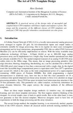 The Art of CNN Template Design