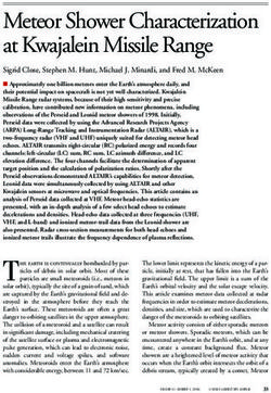 Meteor Shower Characterization at Kwajalein Missile Range