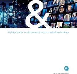A global leader in telecommunications, media & technology - AT&T