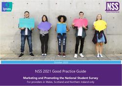 NSS 2021 Good Practice Guide - Office for Students