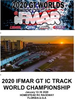 2020 IFMAR GT IC TRACK WORLD CHAMPIONSHIP - HOMESTEAD RC RACEWAY FLORIDA-U.S.A January 12-18 2020 - efra