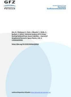 Kim, H., Shiokawa, K., Park, J., Miyoshi, Y., Stolle, C., Buchert, S. (2021): Statistical Analysis of Pc1 Wave Ducting Deduced From Swarm ...