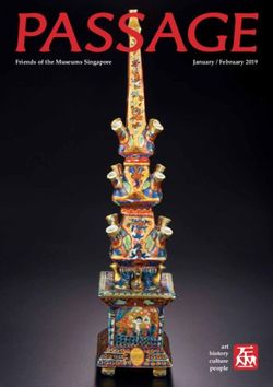 Friends of the Museums Singapore January / February 2019 - art history culture