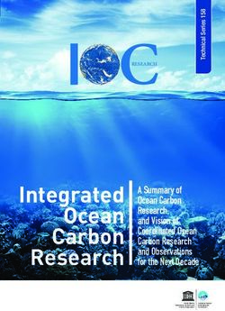 Integrated Ocean Carbon Research - UEA Digital Repository