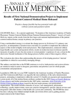 Results of First National Demonstration Project to Implement Patient-Centered Medical Home Released